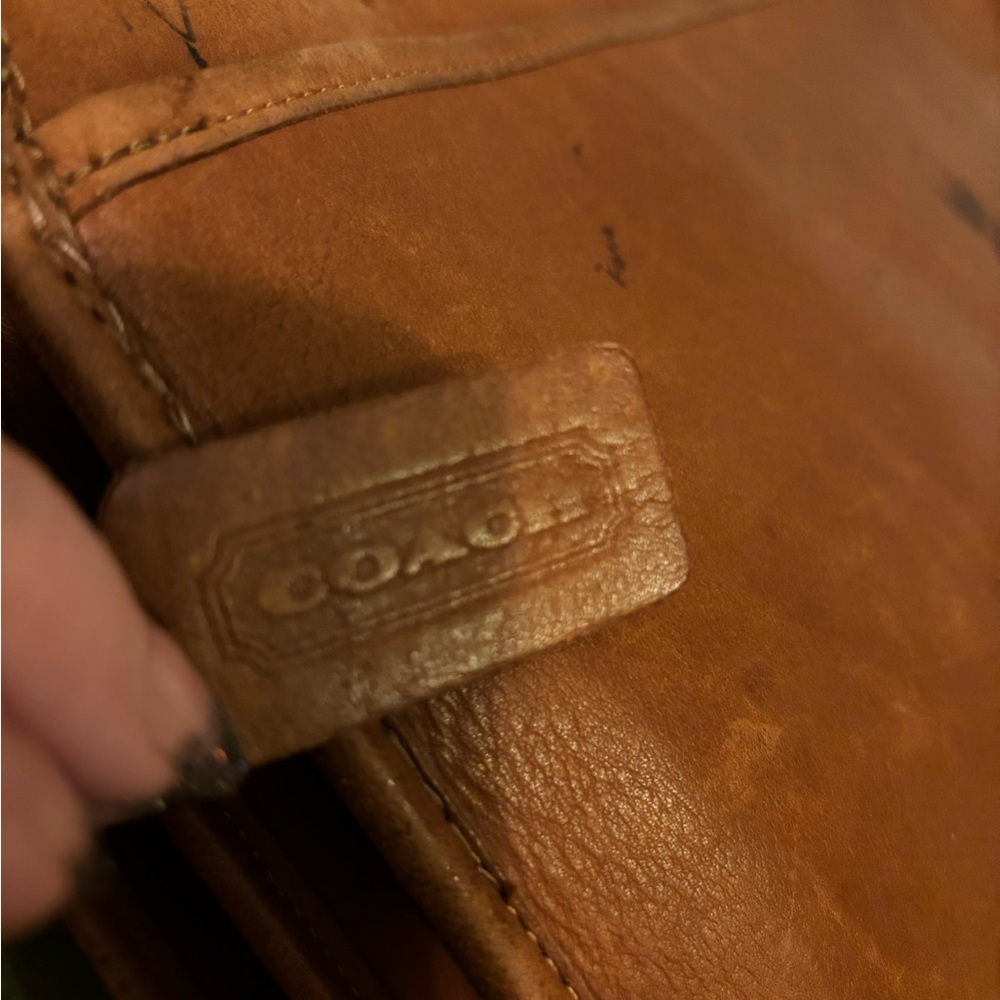 Classic Coach Vintage Brown Leather briefcase - Picture 8 of 15